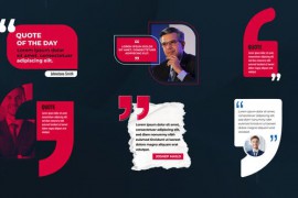 Trendy Quotes Titles | Corporate Lowerthirds Text Pack 45806206