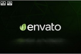 Glowing Particles Logo Reveal 48833814