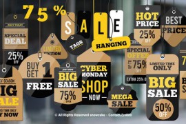 Sale Tags Hanging 51461382