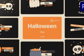 Halloween Titles for Premiere Pro Vol. 02 48476955