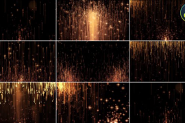 Gold Collection Backgrounds for DaVinci Resolve 52243925