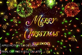 Christmas Lights Greetings - Apple Motion 49280627