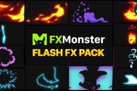 Flash FX Elements | DaVinci Resolve 50974205