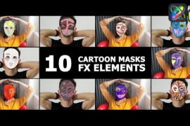 Cartoon Masks | FCPX 48120342