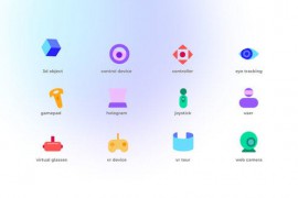 Virtual Reality - Flat Icons 46779776