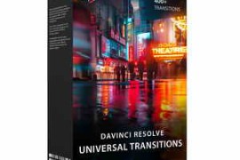 VfxStudio – 400+ DaVinci Resolve Universal Transitions Bundle
