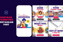 Kids blog promotion instagram post 42709081