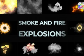 Smoke And Fire Explosions And Transitions for FCPX 45454003