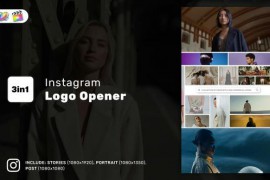Instagram Logo Opener for Apple Motion and FCPX 49774765