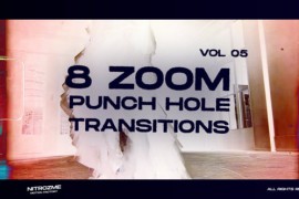 Punch Hole Zoom Transitions Vol. 05 44940751