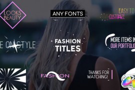 Fashion Titles | FCPX 25445343