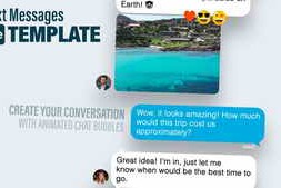 Free Download:Text Message Composer - AE Template 57096234