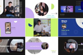 Youtube Creative Endscreens for Premiere Pro 50039556