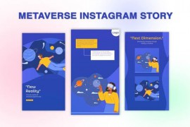 Best Metaverse Instagram Story Premiere Pro Template 44601124