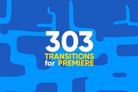 303 Cartoon Transitions // MOGRT 45917112