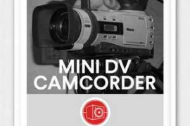 Big Room Sound Camera MiniDV Camcorder WAV-FANTASTiC