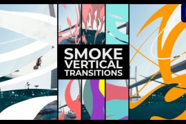 Smoke Vertical Transitions | Premiere Pro MOGRT 52543783