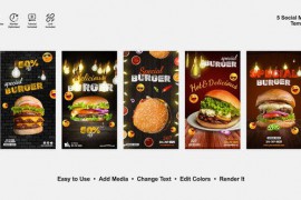 Delicious Burger Instagram Stories 52603642