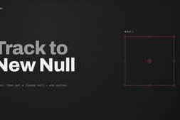 Free Download:Aescripts Track to New Null v1.1.0