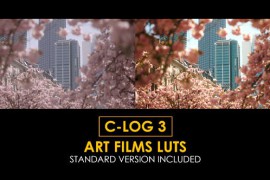 C-Log3 Art FIlm and Standard Color LUTs 51302981