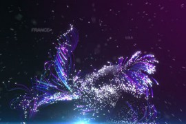Globe Particles Logo Intro 7851525
