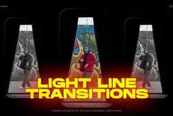 Free Download:Vertical Light Line Transitions for Reels 63761289