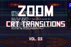 CRT Zoom Transitions for Premiere Pro Vol. 03 46488711