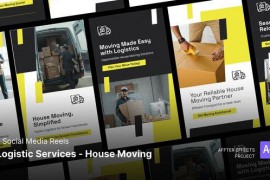 Social Media Reels - Logistic Services - House Moving After Effects Template 48335249