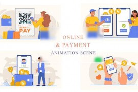 Online Payment Animation Scene 43419007