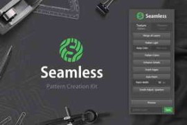 Creativemarket – Seamless – Pattern Creation Kit for Photoshop