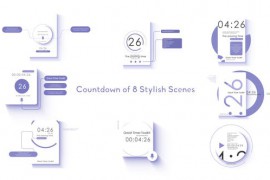 Stlye Countdown Timers 44699633