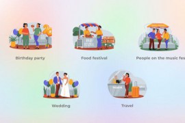 Various Holidays and Entertainment - Flat Concepts 44510278