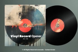 Vinyl Record Opener 50867668