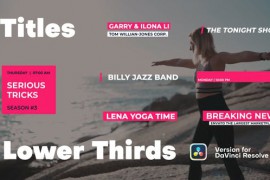 Titles & Lower Thirds | DaVinci Resolve 49288028