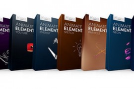 Bounce Color - Animated Elements Bundle 6K & 4K