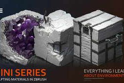 Artstation – Everything I learnt about Environment Art – Mini Series – Sculpting Materials in Zbrush