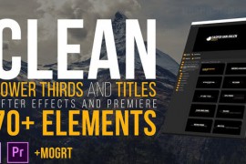 Clean Lower Thirds 21912950