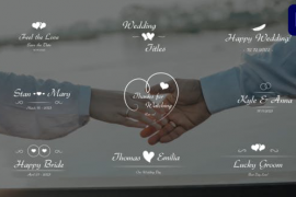 Elegant Wedding Titles for Premiere Pro 47250828
