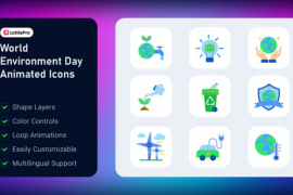 World Environment Day Animated Icons 52703208
