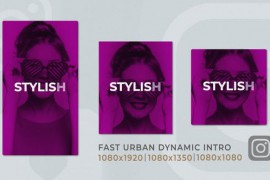 Instagram Fast Urban Dynamic Intro 44893273