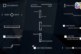 Geometric Titles for FCPX 47135991