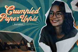 Free Download:Crumpled Paper Unfold 64336996