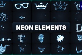 Neon Elements for After Effects 50689371