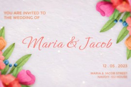 Wedding Invitation Intro 43522208