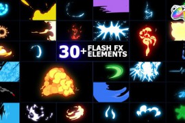 Flash FX Elements Pack | FCPX 45091422