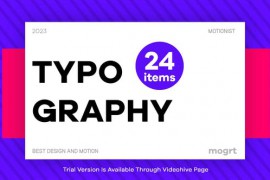 Typography | Mogrt 48691312