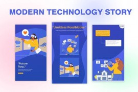 Modern Technology Instagram Story Premiere Pro Template 44604061