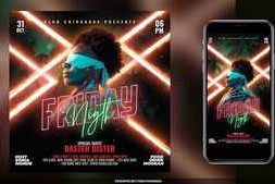 Free Download:Night Club Flyer Stories v15 59016799