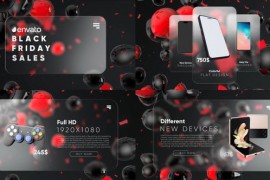 Glassmorphism Black Friday 49302497