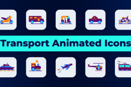 Transport Animated Icons 51062439